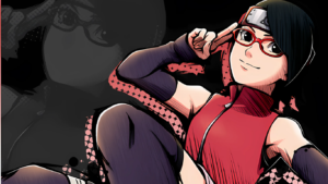 Sarada Uchiha - Card Oficial Design