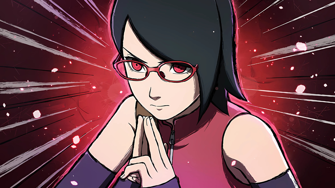 Sarada Uchiha - Card Oficial Jutsu
