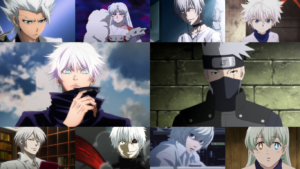 10 personagens de anime com cabelo branco e seus conflitos internos