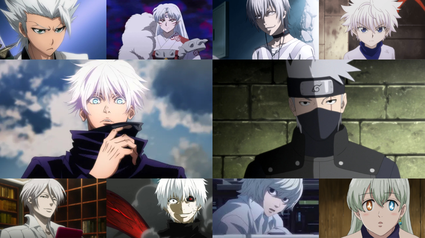 10 personagens de anime com cabelo branco e seus conflitos internos ...