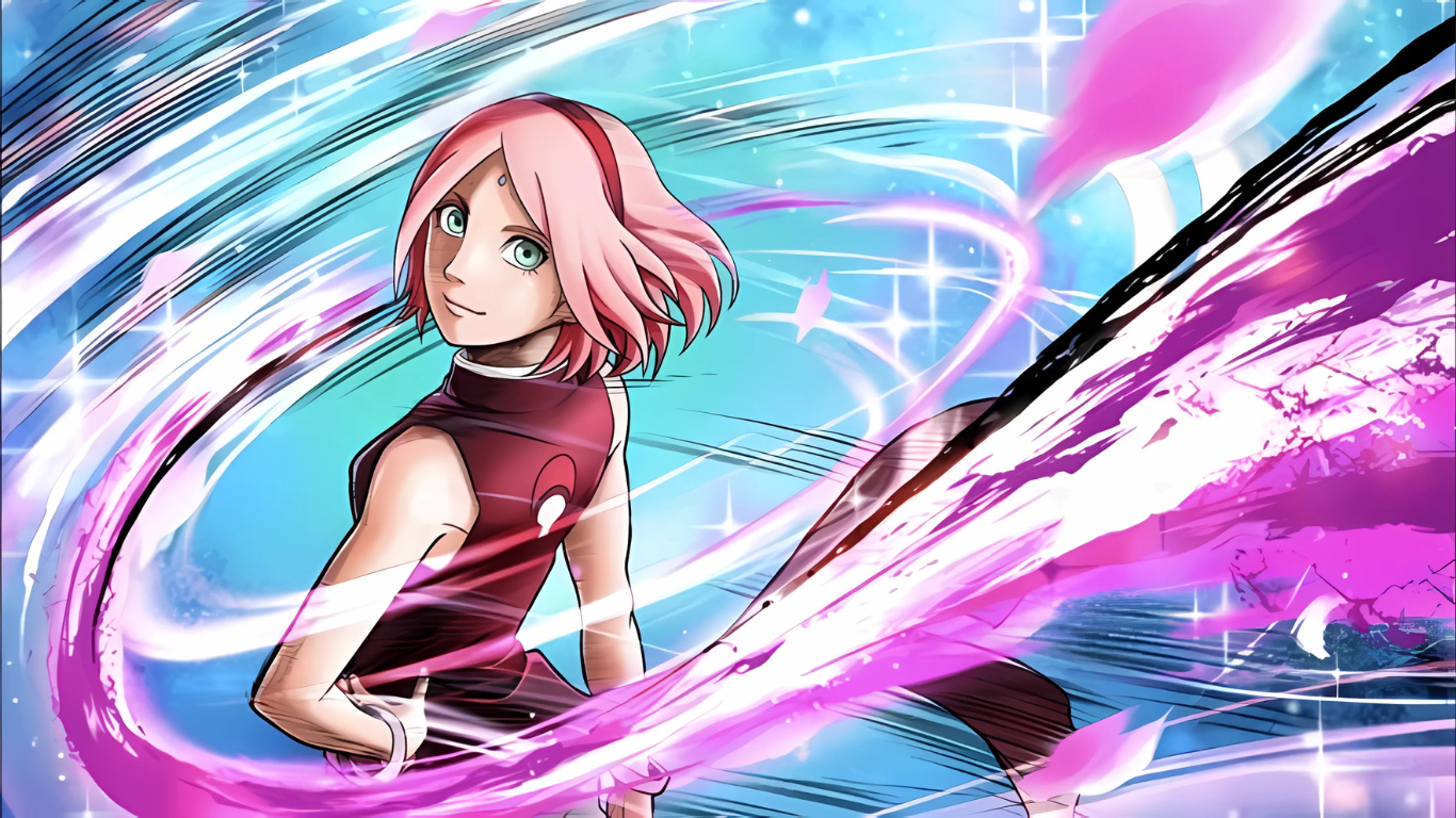 Sakura Uchiha - Card Oficial Redemoinho