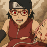 Boruto: Sakura morre nos braços de Sarada